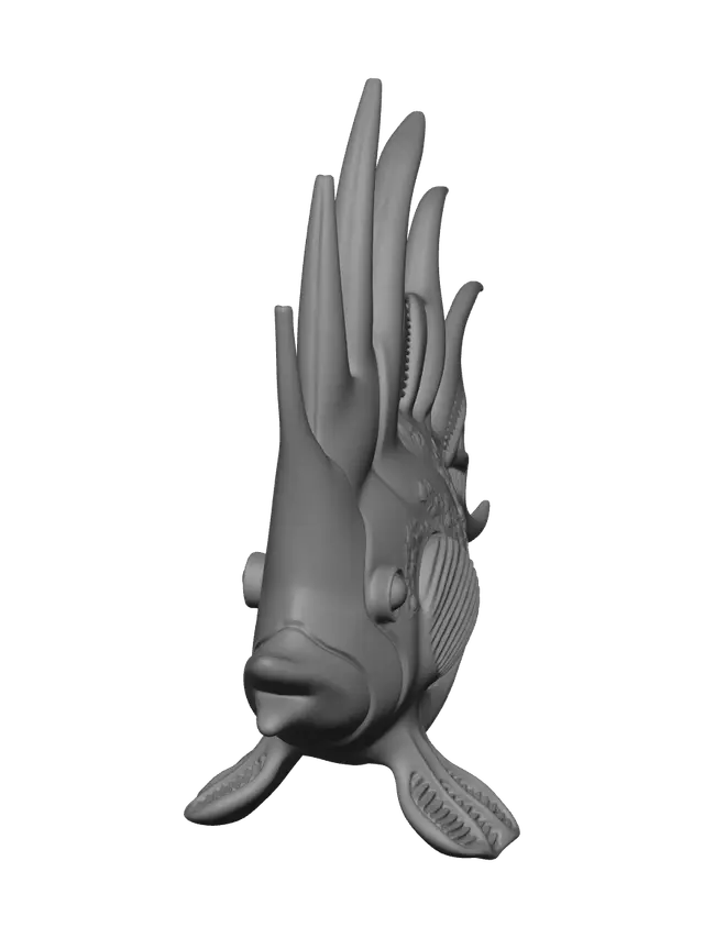 3D model for Stylized Lionfish