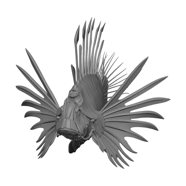 3D model for Realistic Lionfish
