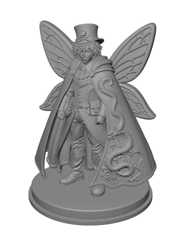 3D model for Dragonwing Gentleman