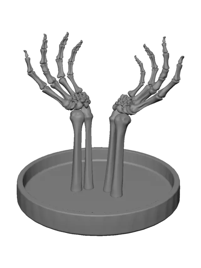 3D model for Skeletal Hands in a Dish