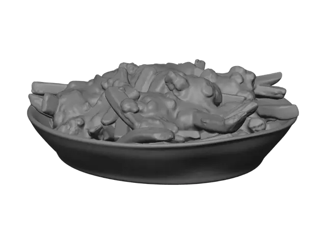 3D model for Poutine