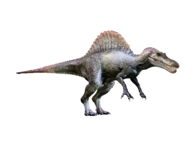 Spinosaurus - Jurassic 3D model, vytvořený pomocí AI