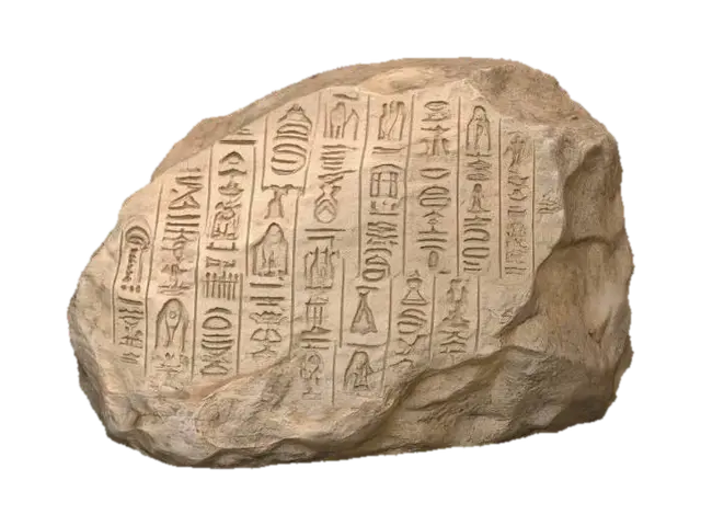 3D model for Ancient Egyptian Hieroglyphic Stone Tablet