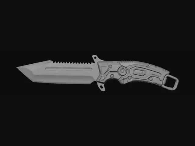 3D model for Saber X2 Tactical Knife