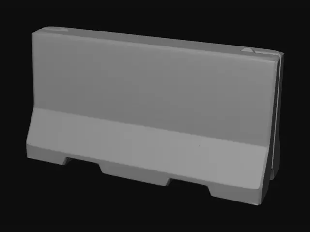 3D model for Concrete Barrier
