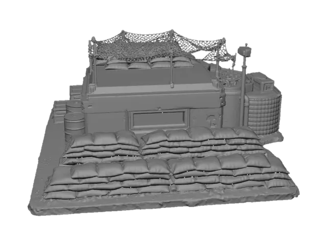 3D model for The Sandbag Bunker