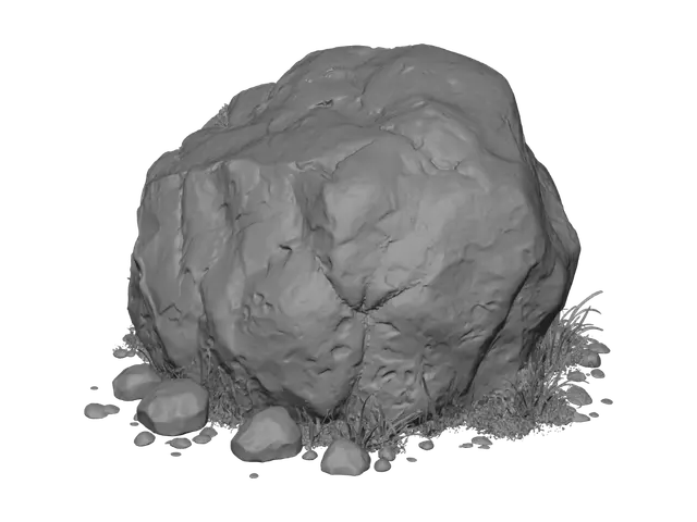 3D model for Large Rock