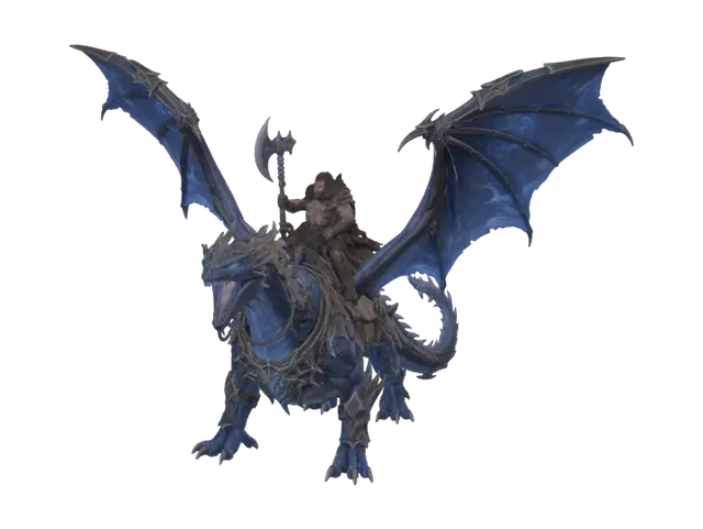 3D model for Azure Dragon Rider