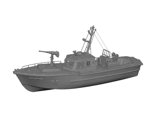 3D model for Patrol Boat
