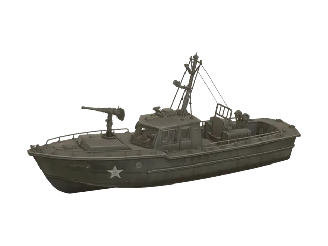 3D model for Patrol Boat