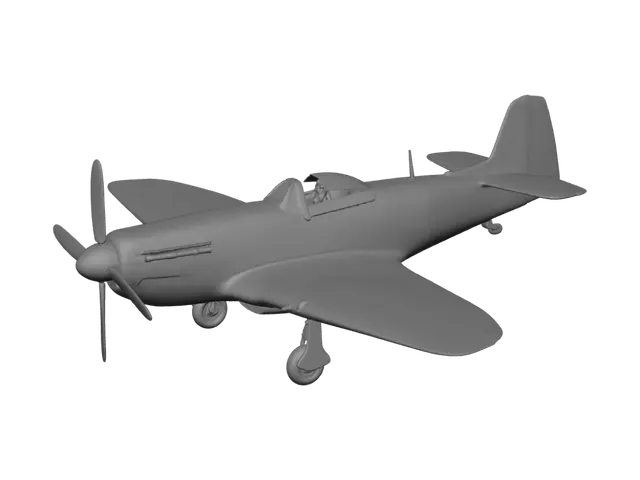 3D model for P-51 Mustang