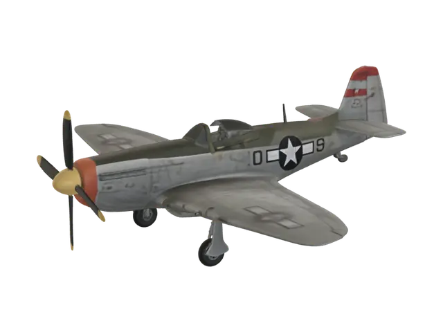 3D model for P-51 Mustang