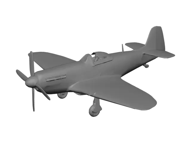 3D model for P-51 Mustang