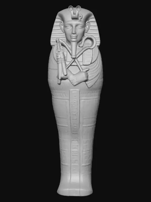 3D model for Pharaoh's Sarcophagus