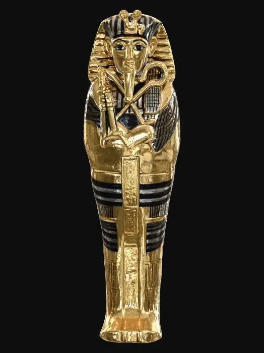 3D model for Pharaoh's Sarcophagus