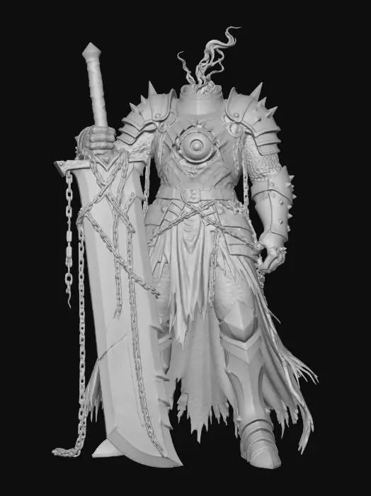 3D model for The Iron Eye Warlord