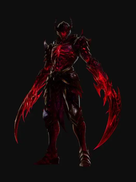 3D model for Crimson Infernal Knight