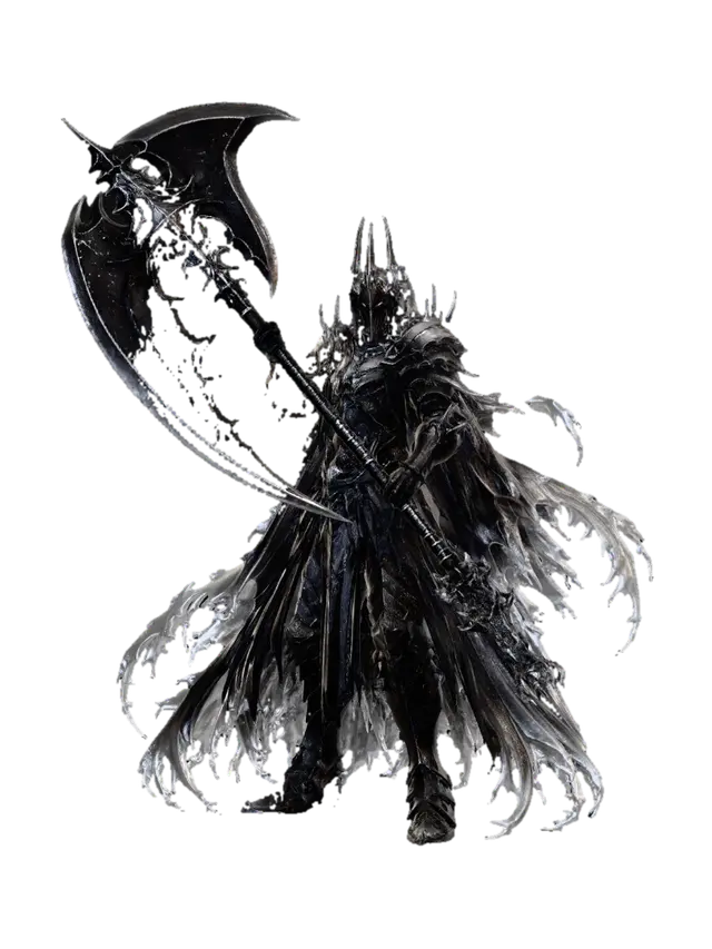 Obsidian Doom Knight 3D model, vytvořený pomocí AI