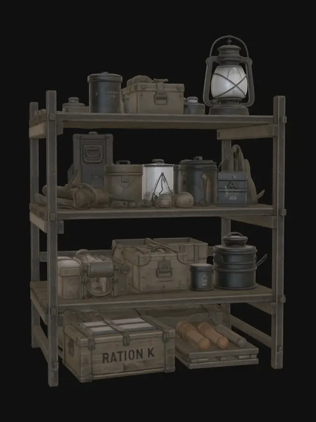 3D model for Field Shelf