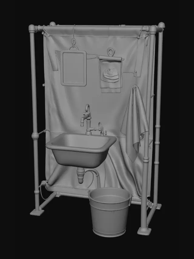 3D model for Field Wash Station