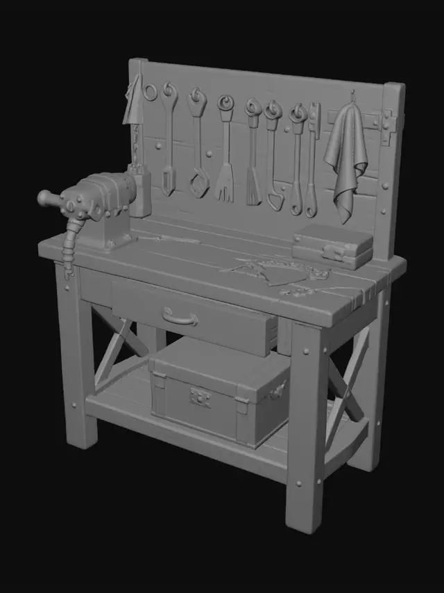 3D model for Maintenance Workbench