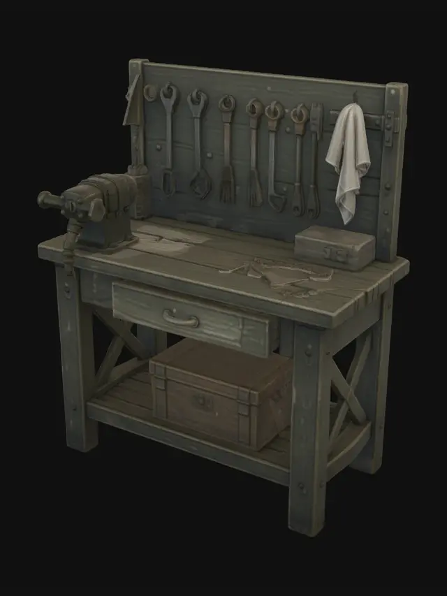 3D model for Maintenance Workbench