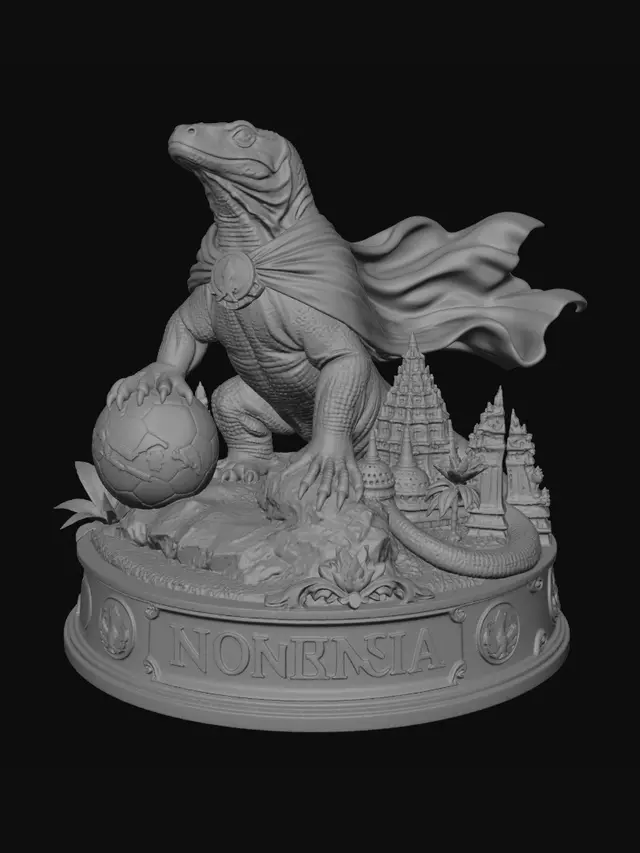 3D model for Guardian of Indonesia