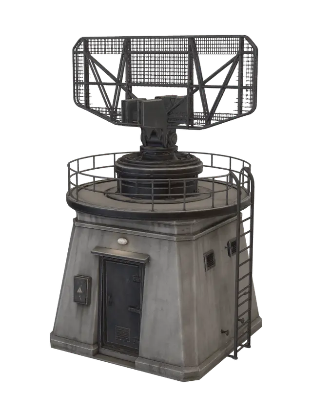 3D model for Iron Sentinel Radar Platform