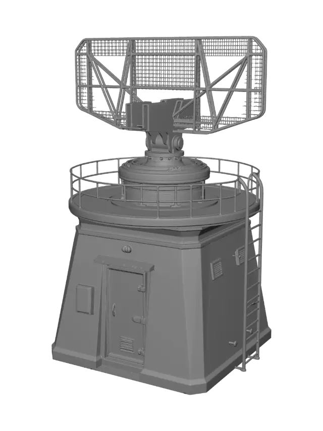 3D model for Iron Sentinel Radar Platform