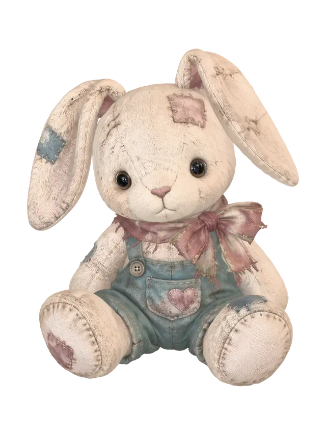3D model for Patchwork Bunny