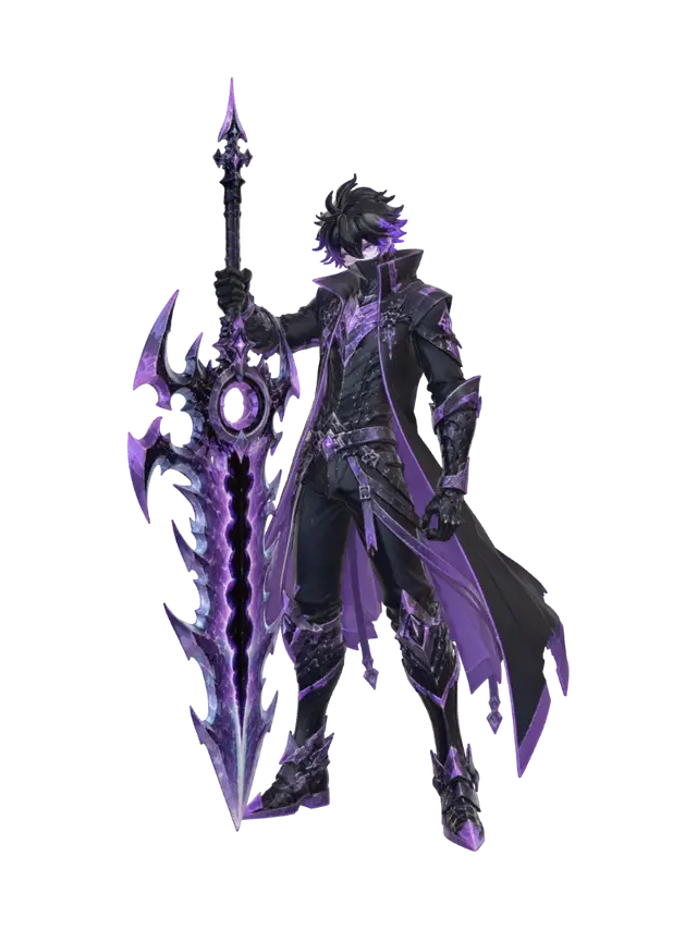 Voidblade Sovereign - Void 3D model, vytvořený pomocí AI