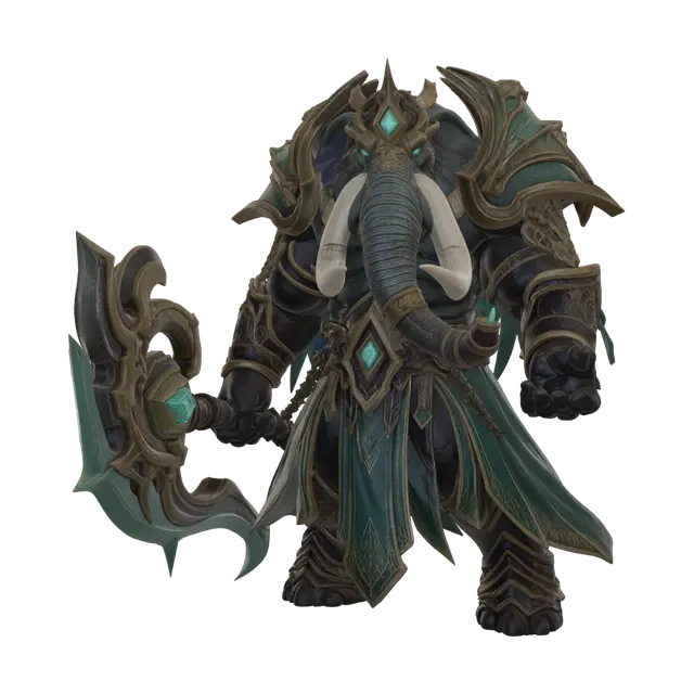 Crystalforge Colossus - Jewels 3D model, vytvořený pomocí AI