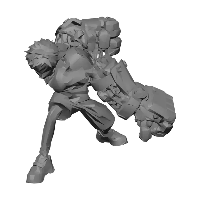 3D model for Young Mech-Wielder