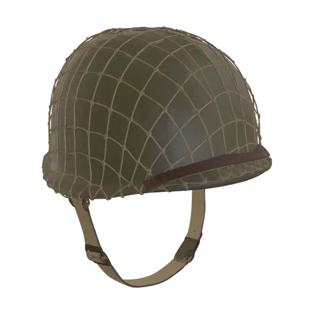 3D model for USA Helmet with Netting