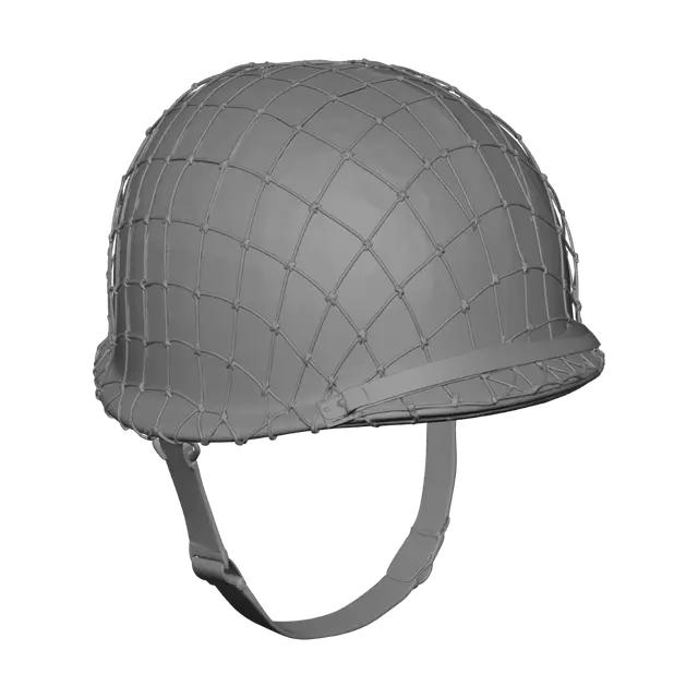 3D model for USA Helmet with Netting