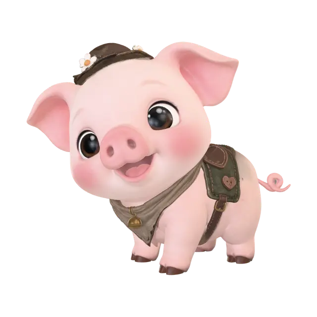 3D model for Daisy the Little Adventurer