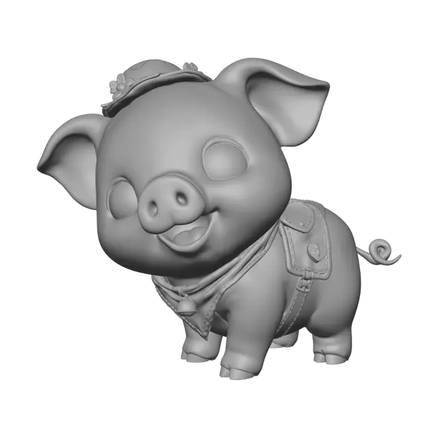 3D model for Daisy the Little Adventurer