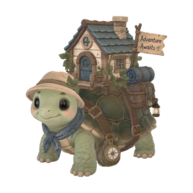 3D model for Adventure Awaits Turtle Home