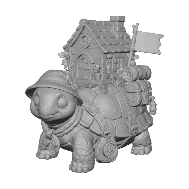 3D model for Adventure Awaits Turtle Home