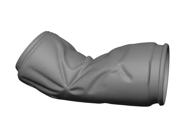 3D model for Coiled Color Ribbon