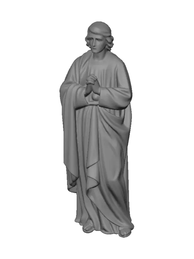 3D model for Christ in Prayer