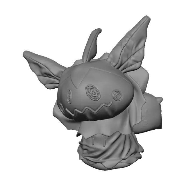 3D model for Cerulean Dragon Plush