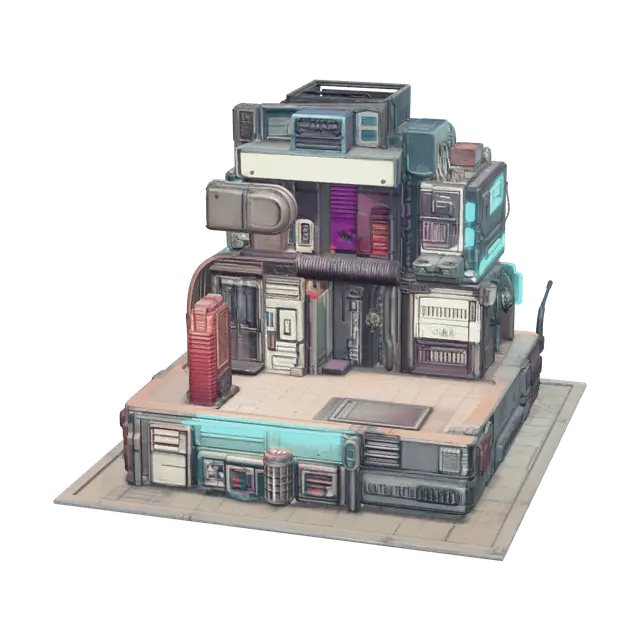 3D model for Ornate Shophouse