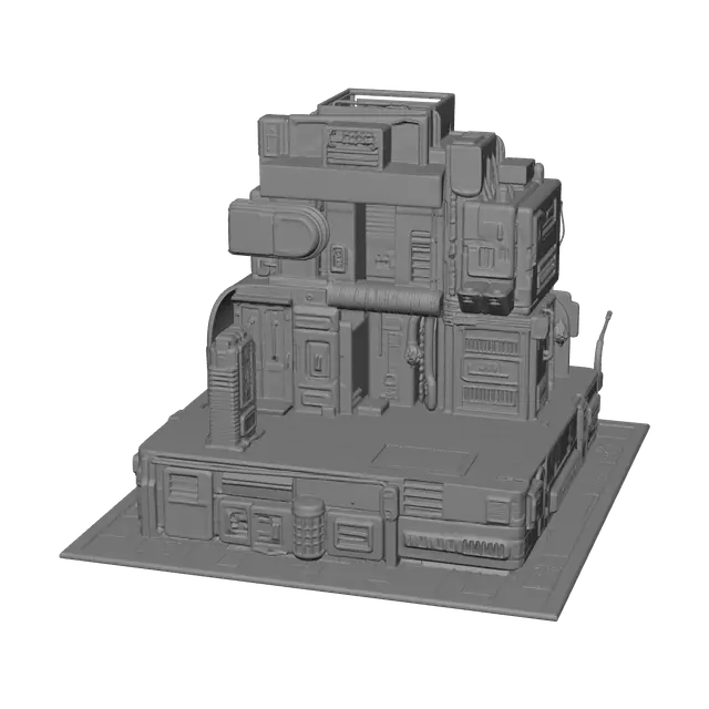 3D model for Ornate Shophouse