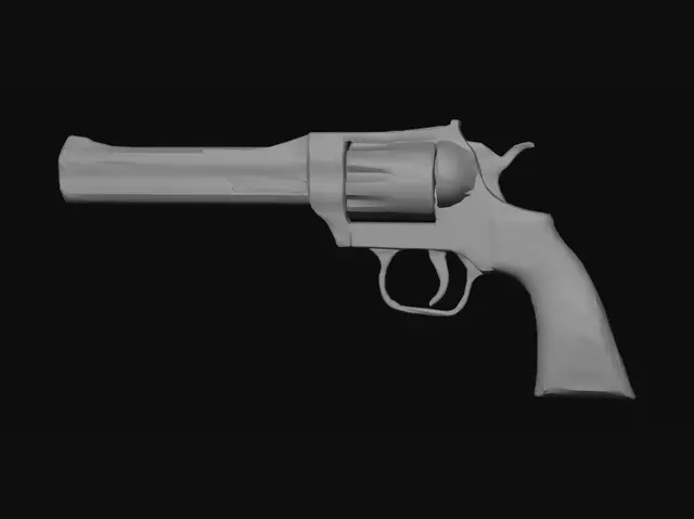 3D model for Pistola Garrucha Revólver