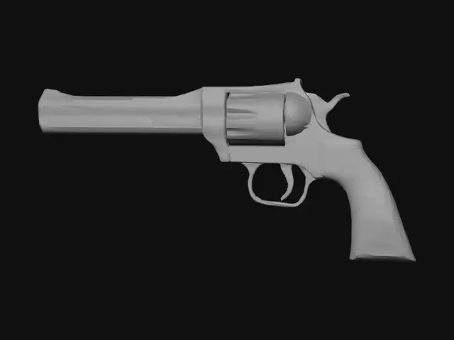3D model for Pistola Garrucha Revólver