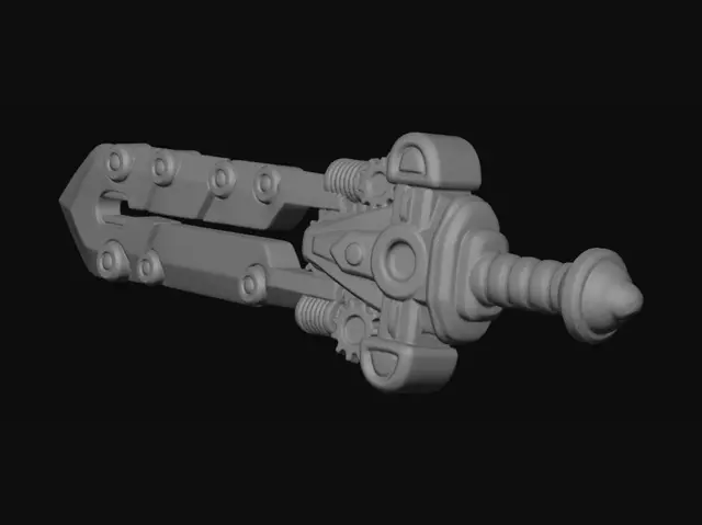 3D model for Emerald Cogblade