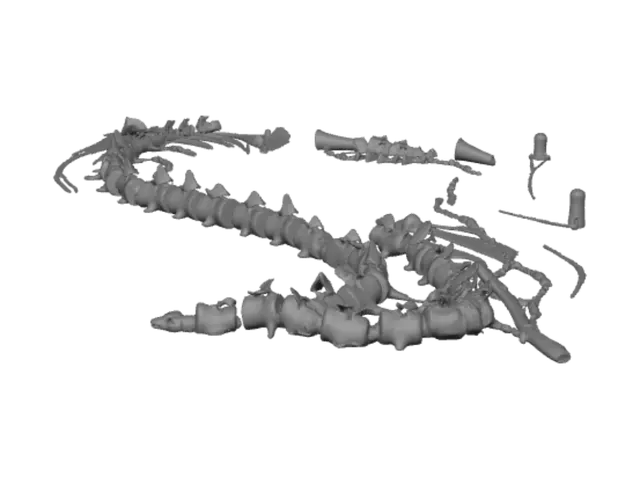 3D model for Desert Spine
