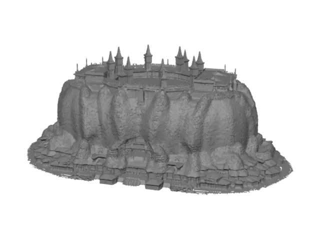 3D model for Hilltop Golden Monastery