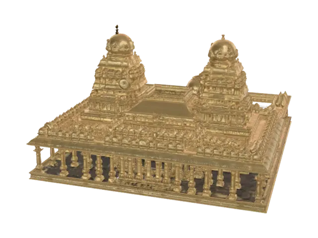 3D model for Golden Temple on the Water